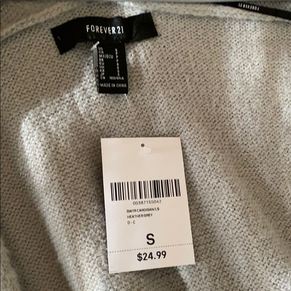 Heather gray cardigan - Picture 5 of 5